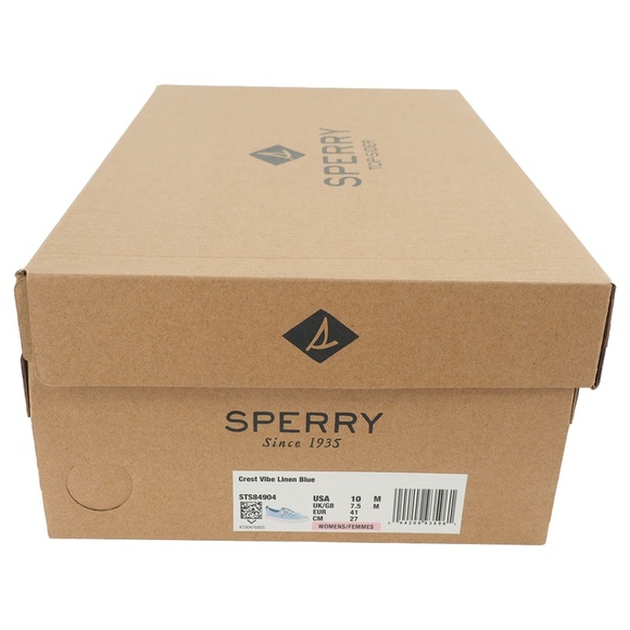 Sperry Crest Vibe Linen Pastel Sneakers - Picture 10 of 10